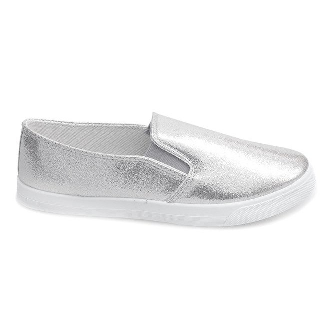 Baskets Brillantes 368 Argent gris