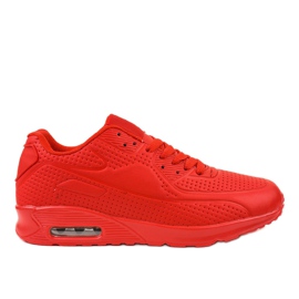 Chaussures de sport pour hommes rouges M014-5 Chaussures de sport pour hommes rouges M014-5