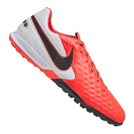 Chaussure Nike Legend 8 Academy Ic Jr AT5735-606 multicolore oranges et rouges