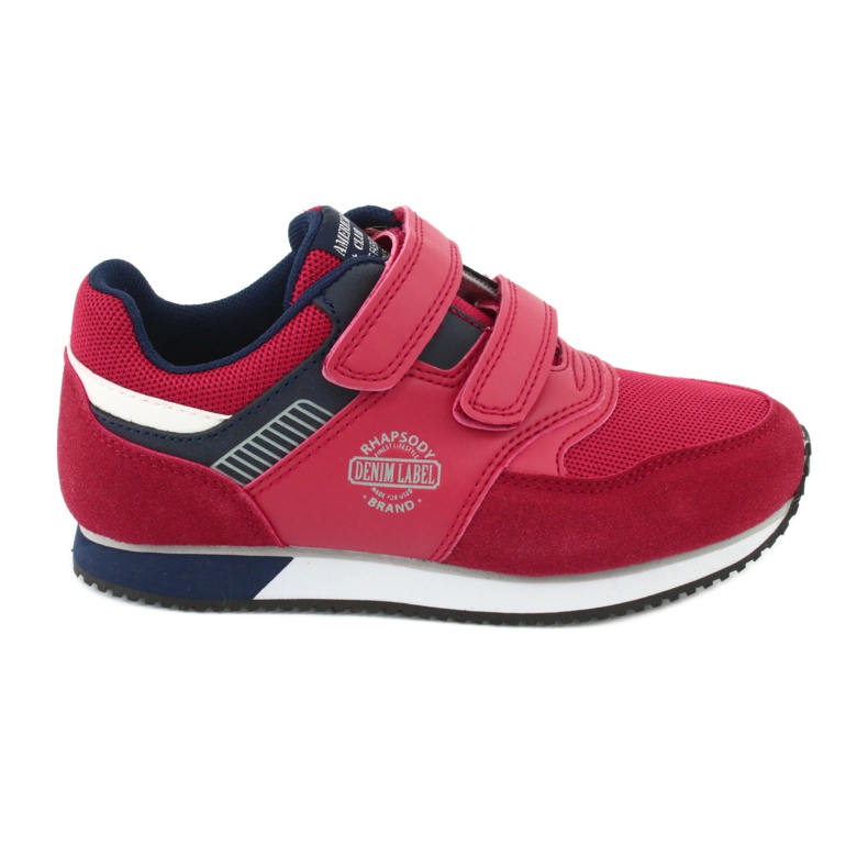 American Club Chaussures de sport américaines RH20 rouges blanche bleu marin