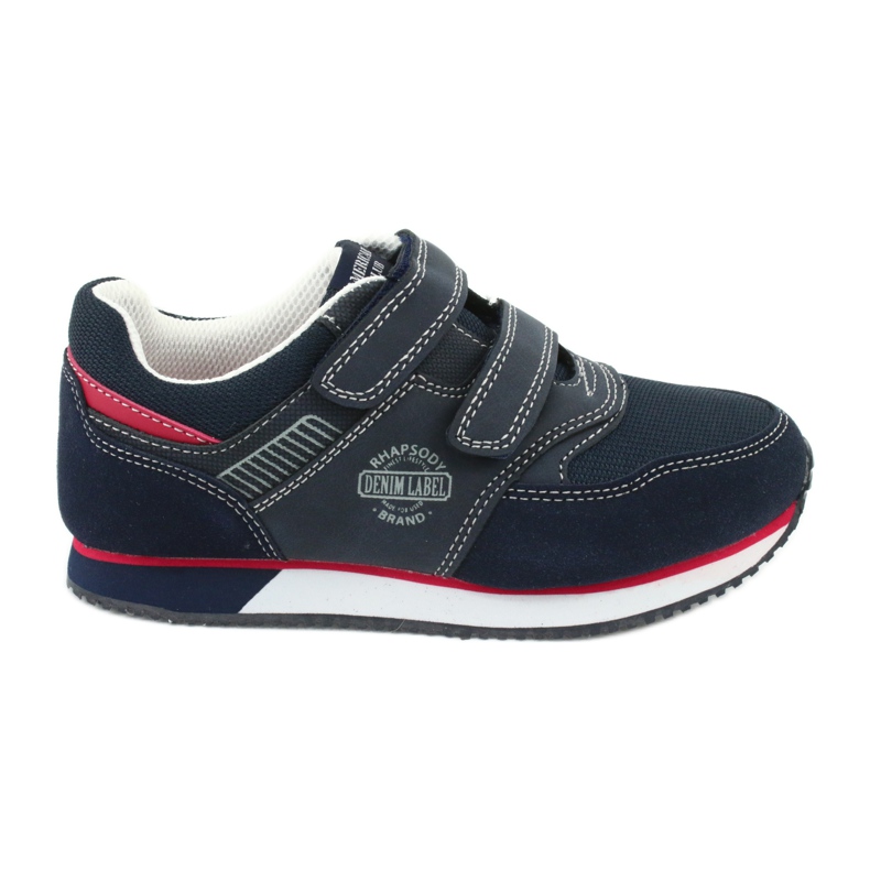 American Club Chaussures de sport américaines, bleu marine RH20 rouge