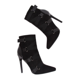 Bottes noires sur une épingle noire BKKX1150 Black Ii Quality