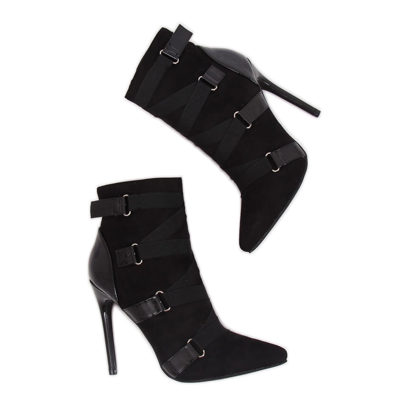 Bottes noires sur une épingle noire BKKX1150 Black Ii Quality