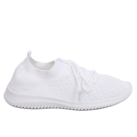 Chaussures de sport blanches 7753-Y Blanc