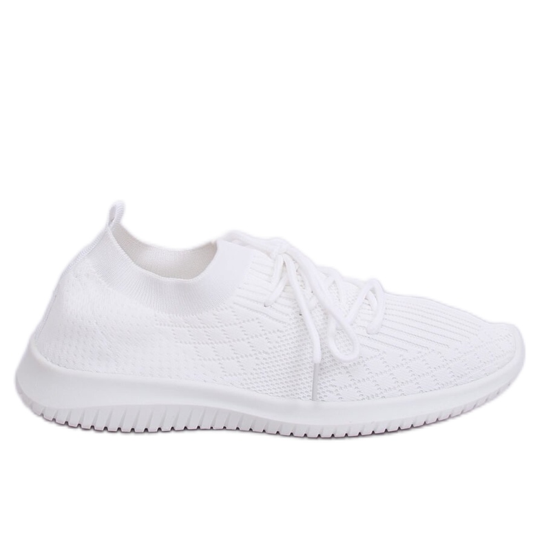 Chaussures de sport blanches 7753-Y Blanc
