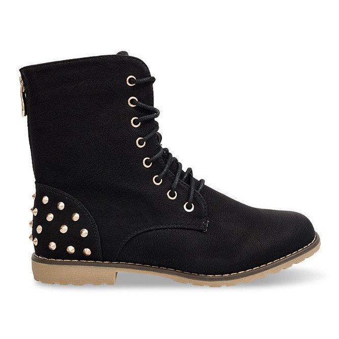 Bottes richement décorées 1511-2 noir le noir