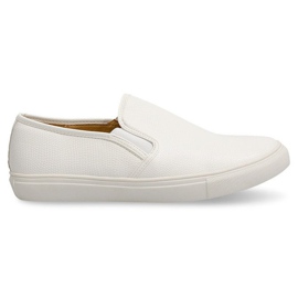 Baskets à enfiler Slip On 2207 Blanc blanche