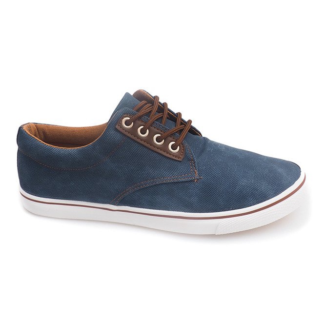Baskets Homme Casual 61027 Bleu Marine