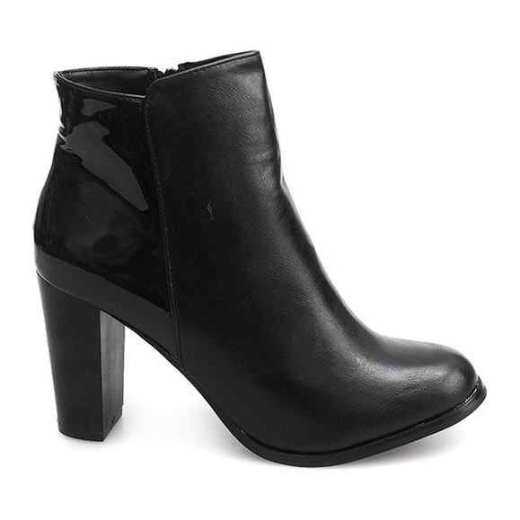 Bottines Vernies F034 Noir le noir