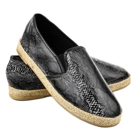 Espadrilles noires B216-1
