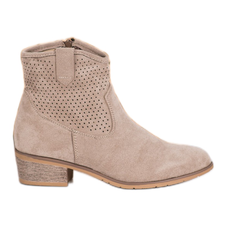 Filippo Bottes de cowboy ajourées brun Filippo Bottes de cowboy ajourées brun