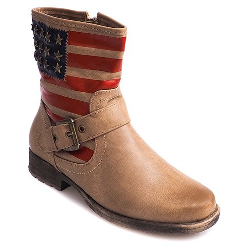 Bottines Chaudes Jodhpur boots Y350 Beige