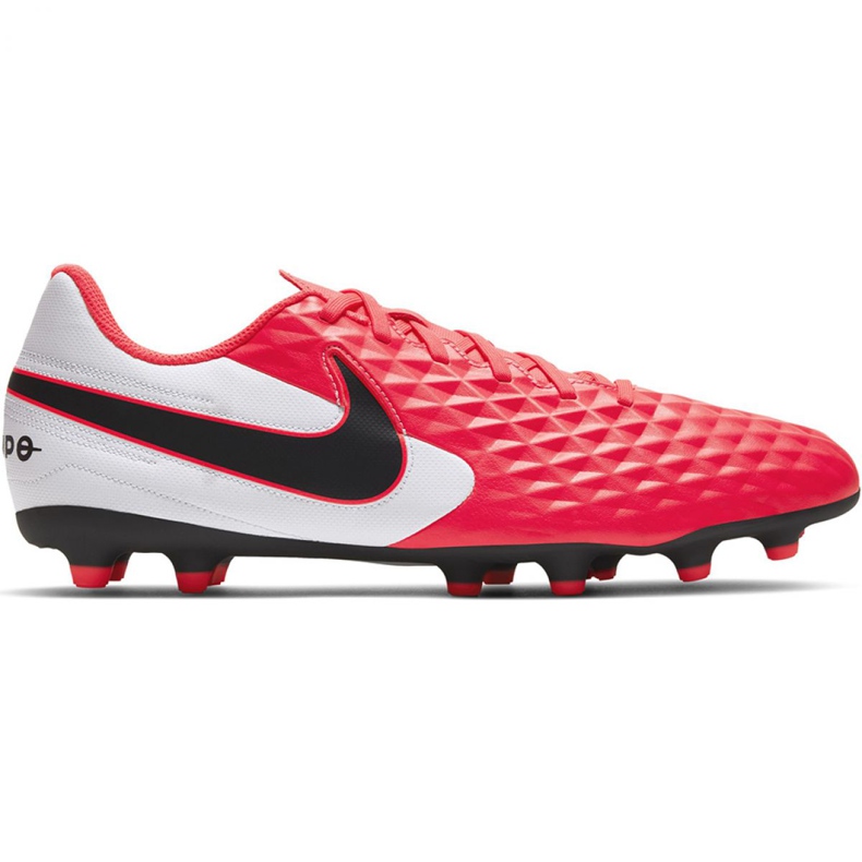 Chaussures de football Nike Tiempo Legend 8 Club FG / MG M AT6107-606 rouge rouge