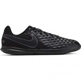 Chaussures d'intérieur Nike Tiempo Legend 8 Club Ic Jr AT5882-010 noir noir