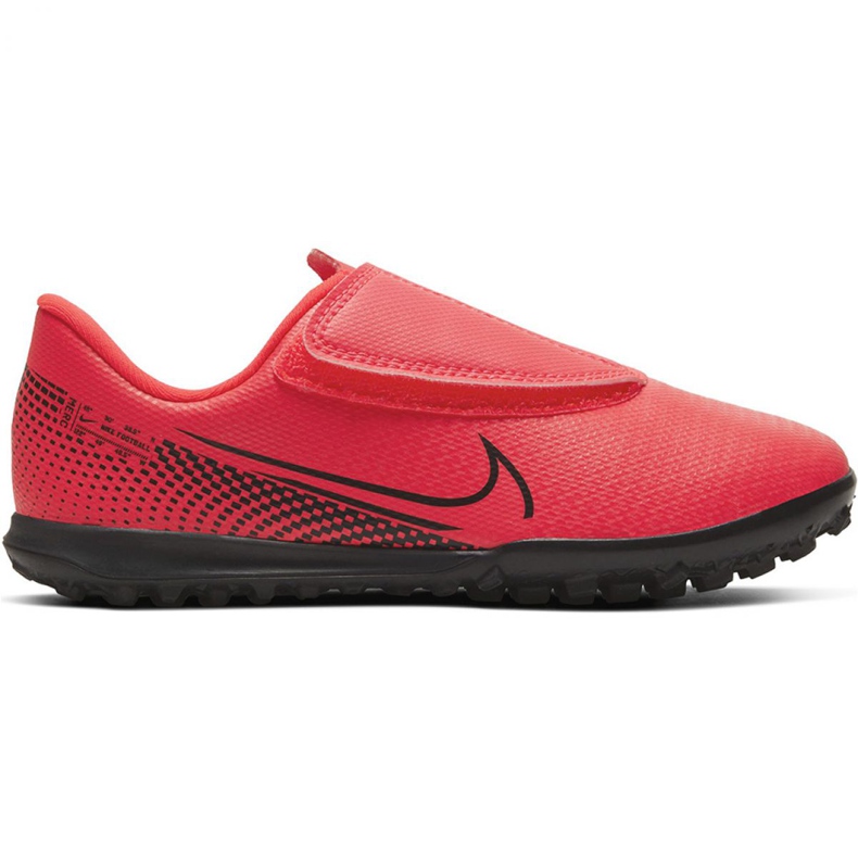 Chaussures de football Nike Mercurial Vapor 13 Club Tf PS (V) Jr AT8178-606 rouge rouge Chaussures de football Nike Mercurial Vapor 13 Club Tf PS (V) Jr AT8178-606 rouge rouge