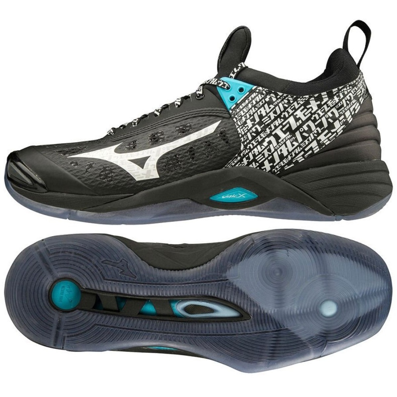 Mizuno Wave Momentum M V1GA191199 chaussures de volley-ball le noir le noir Mizuno Wave Momentum M V1GA191199 chaussures de volley-ball le noir le noir