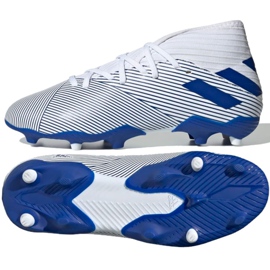 Les chaussures de football adidas Nemeziz 19.3 Fg Jr EG7245 gris argent Les chaussures de football adidas Nemeziz 19.3 Fg Jr EG7245 gris argent