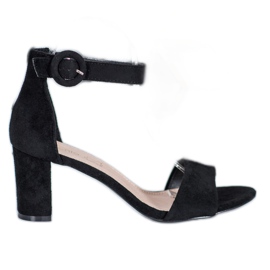 Evento Sandales classiques à talons hauts noir