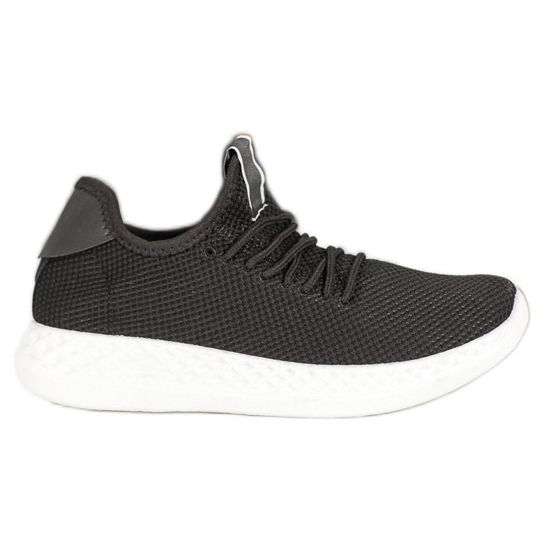 SHELOVET Chaussures de sport avec maille le noir
