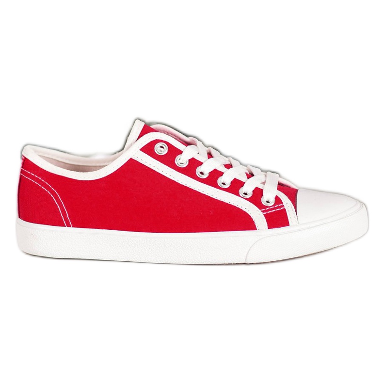 SHELOVET Baskets rouges