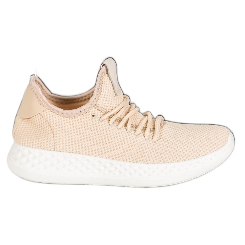 SHELOVET Chaussures de sport avec maille brun