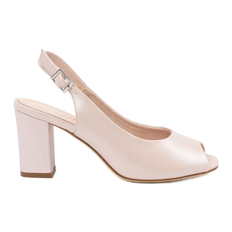 Sandales élégantes Open Toe Sergio Leone rose