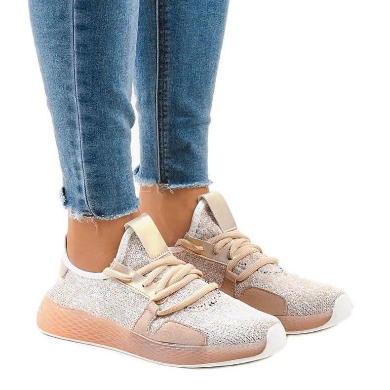 Chaussures de sport beiges BL20190-SP