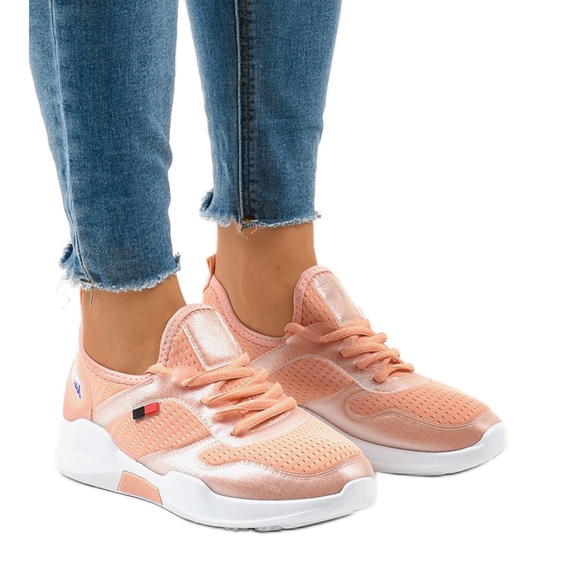 Chaussures de sport pour femmes roses SH809