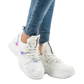 Baskets de sport blanches K-505