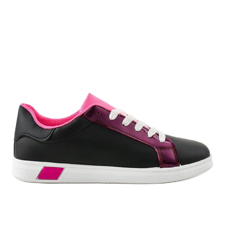 Baskets noires W-3116 le noir rose