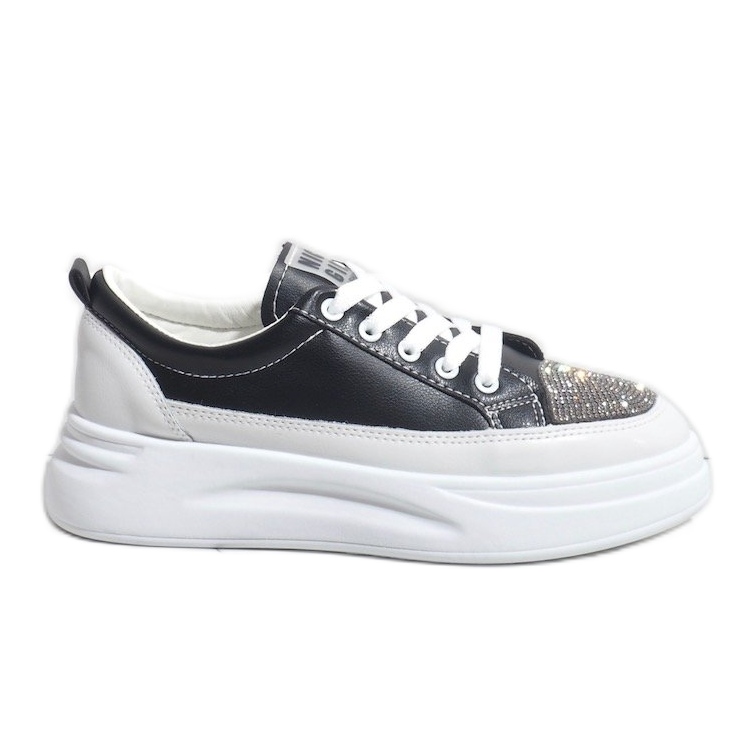 Baskets sneakers noires ornées de G140-1 le noir Baskets sneakers noires ornées de G140-1 le noir