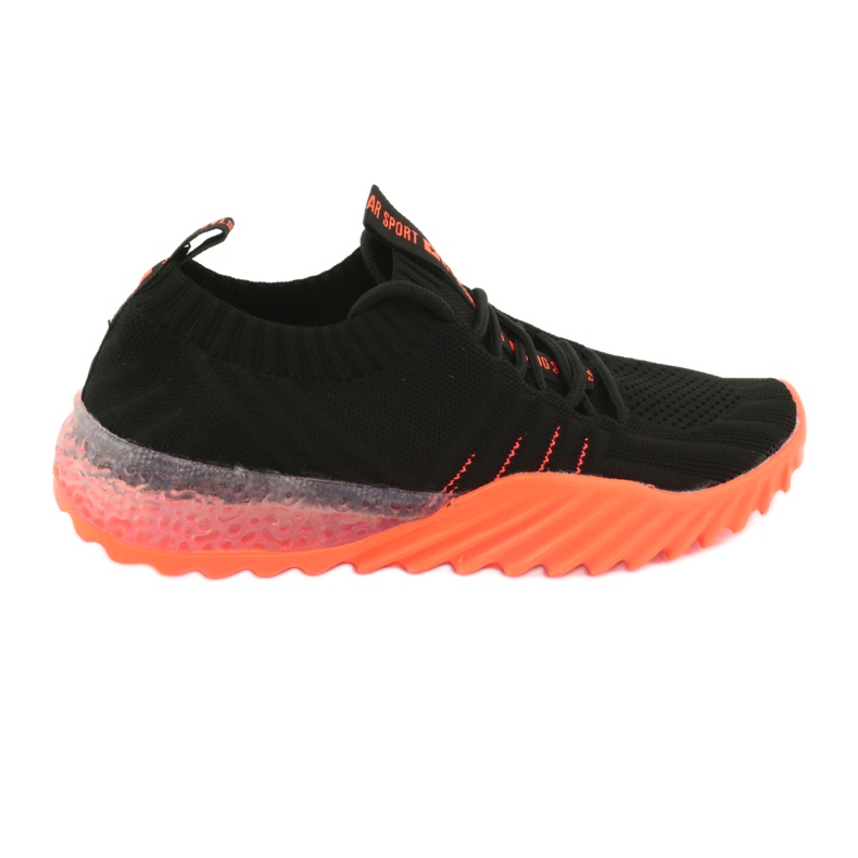 Chaussures de sport à enfiler / à lacets Big Star FF274342 incolore noir orange