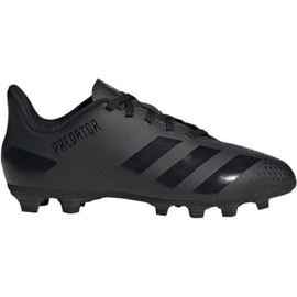 Chaussures de foot Adidas Predator 20.4 FxG Jr EF1932 noir noir