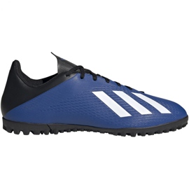 Chaussures de foot Adidas X 19.4 Tf M FV4627 bleu bleu Chaussures de foot Adidas X 19.4 Tf M FV4627 bleu bleu