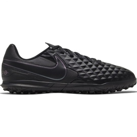 Chaussures de football Nike Tiempo Legend 8 Club Tf Jr AT5883-010 noir noir