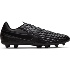 Chaussures de football Nike Tiempo Legend 8 Club FG / MG M AT6107-010 noir noir