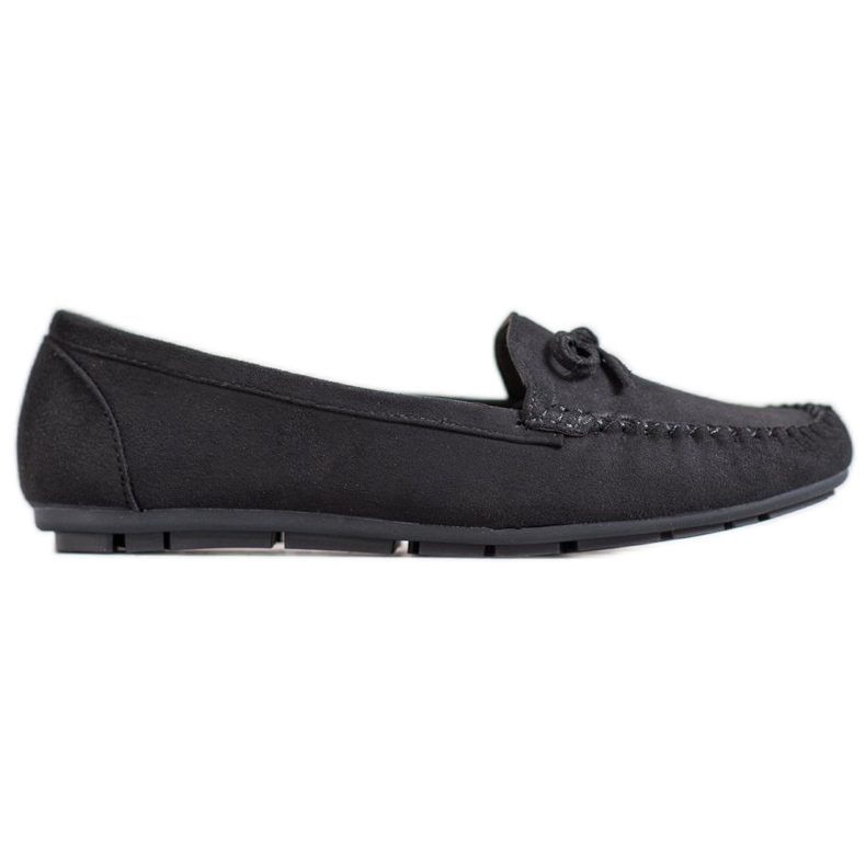 Clowse Mocassins Noirs Avec Un Noeud le noir