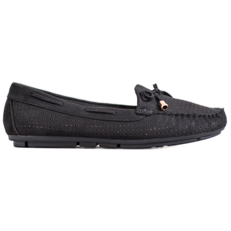 Clowse Mocassins Noirs Avec Un Noeud le noir