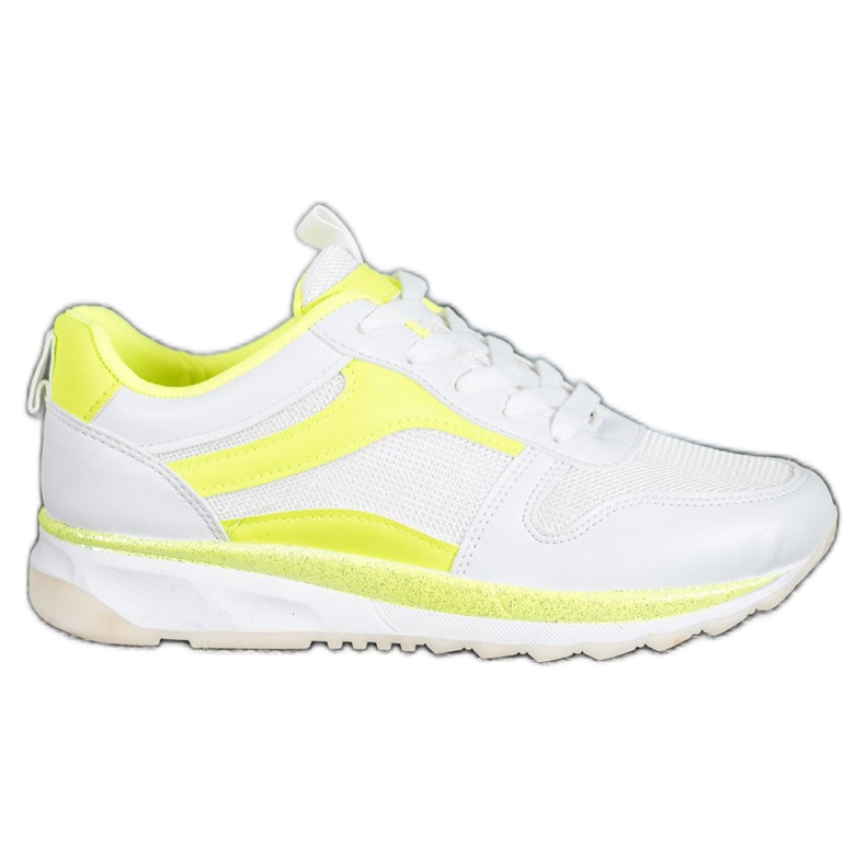 SHELOVET Chaussures blanches nouées SHELOVET Chaussures blanches nouées