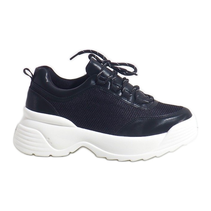 Baskets de sport noires 7923-PS le noir