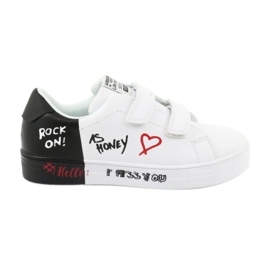 Baskets American Club ES05 blanches et noires le noir