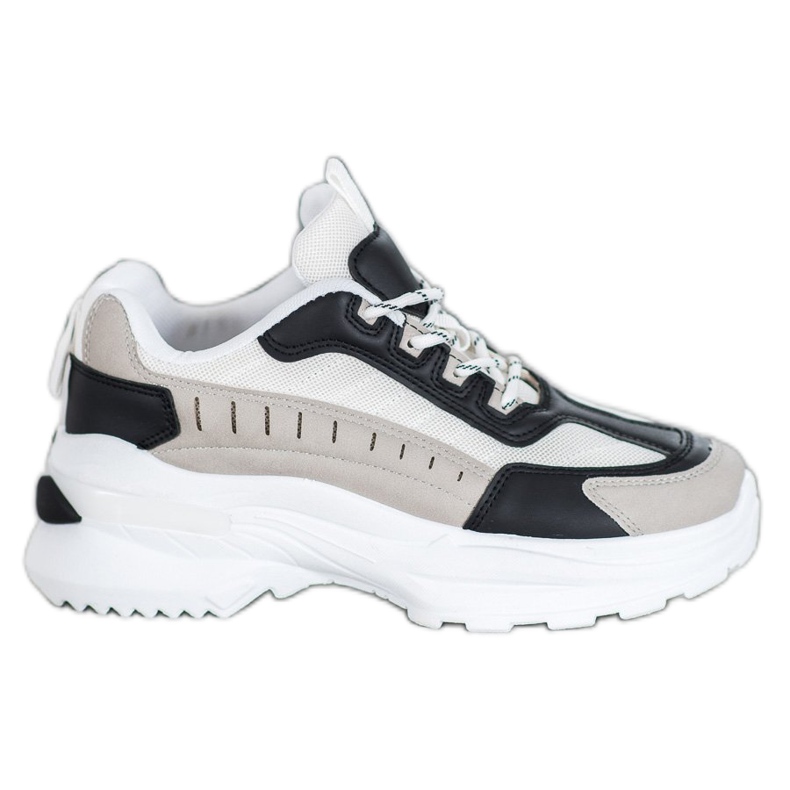 SHELOVET Chaussures à la mode sur la plate-forme multicolore