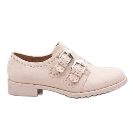 Chaussures beiges à clous ES8500