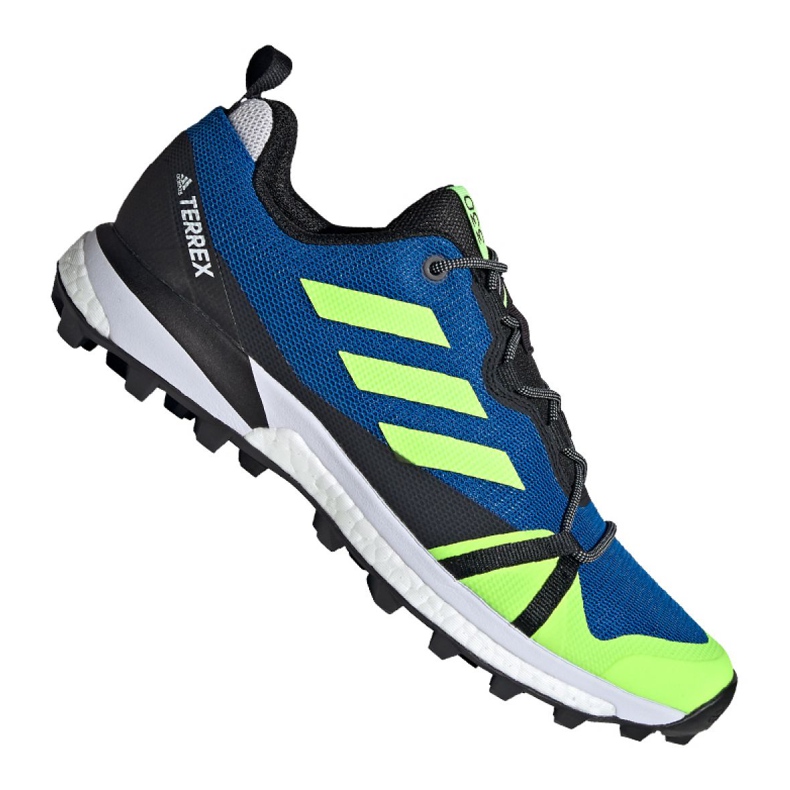 Chaussures adidas Terrex Skychaser Lt Randonnée M EH2428 bleu multicolore vert Chaussures adidas Terrex Skychaser Lt Randonnée M EH2428 bleu multicolore vert