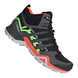 Chaussures de randonnée Adidas Terrex Swift R2 Mid Gtx M FU7603 noir multicolore