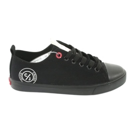 Cross Jeans Baskets liées aux femmes ff2r4020 noir le noir