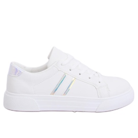 Baskets blanches pour femmes CC-20 Blanc