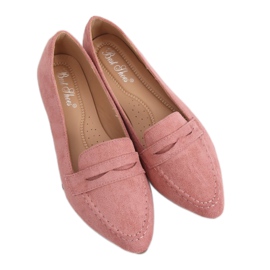 Rose Mocassins femme rose CH-1M6 Rose Rose Mocassins femme rose CH-1M6 Rose