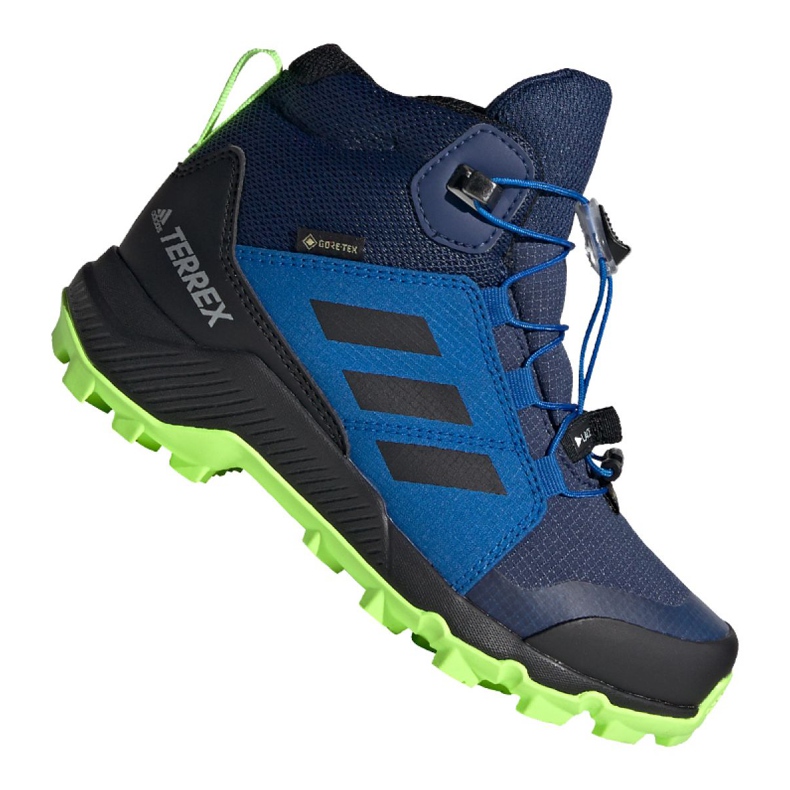 Chaussures Adidas Terrex Mid Gtx Jr EF2248 bleu marin bleu multicolore