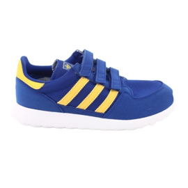 Adidas Originals Forest Grove Cf Jr CG6804 bleu jaune Adidas Originals Forest Grove Cf Jr CG6804 bleu jaune